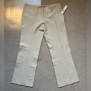 Espresso low rise pants size 9